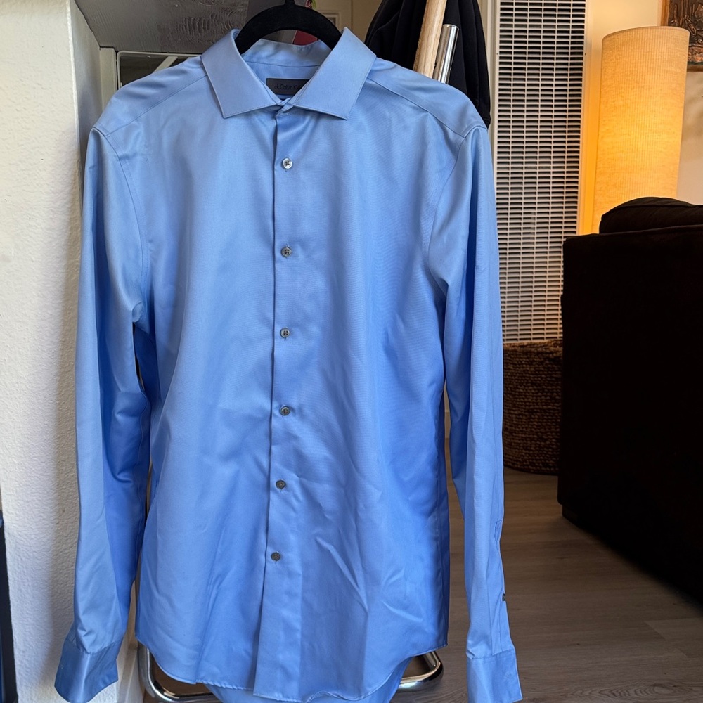 Calvin Klein Blue Dress Shirt